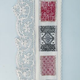 etchings printed on textile